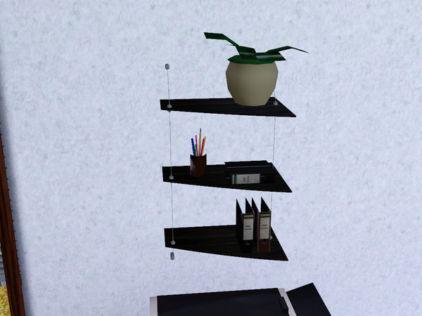 Sims 3 — Ofice Swantje Wallshelf by CaliDea — Swantje Wallshelf