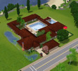 Sims 3 — O Lar do Artista (The Artist's Home) by videlsd — A home for EVERY skill-building activity (focused on painting,