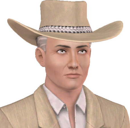 Sims 3 — JR Ewing - Larry Hagman (Dallas) by Tyty30 — By Tyty30 JR Ewing Wear EA -- Hair : EA (The hair of Newsea is not