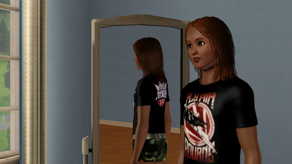 Sims 3 — Evan Bourne Tee by WWEmichael2010 — Look like the high flying Evan Bourne with this aWWEsome tee. Suitable for M