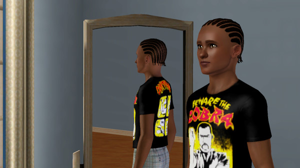 Sims 3 — Santino Tee by WWEmichael2010 — Look like the comedian Santino with this aWWEsome tee. Suitable for M &amp;