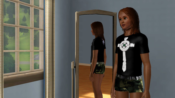 Sims 3 — Sheamus Tee by WWEmichael2010 — Look like the Celtic Warrior with this aWWEsome tee. Suitable for M &amp; F,
