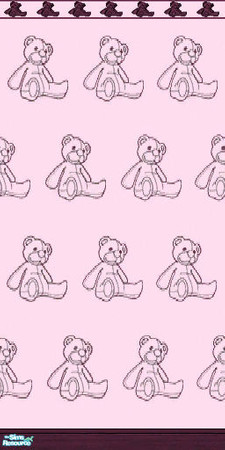 Sims 2 — The Bear4 by sallyhails — Yes, if you hadn't guessed it by now, I am addicted to this wallpaper, I just love it