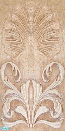 Sims 2 — WoodCarvedPanelWall by The_Unicorn — For some Royal Residences, hope you Enjoy it! =)