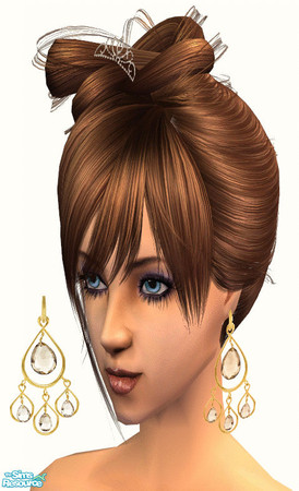 Sims 2 — Earrings 6 - 02 by irene_busy — A beautiful earrings set for your teen, adult or elder sim. Enjoy :) Comment if