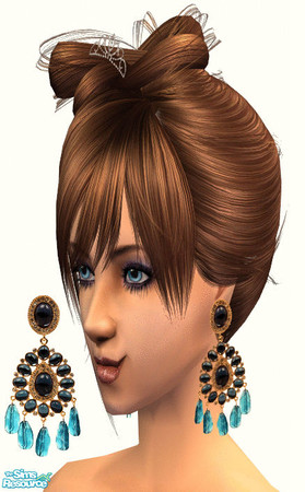 Sims 2 — Earrings 6 - 17 by irene_busy — A beautiful earrings set for your teen, adult or elder sim. Enjoy :) Comment if