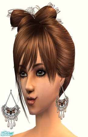 Sims 2 — Earrings 6 - 20 by irene_busy — A beautiful earrings set for your teen, adult or elder sim. Enjoy :) Comment if