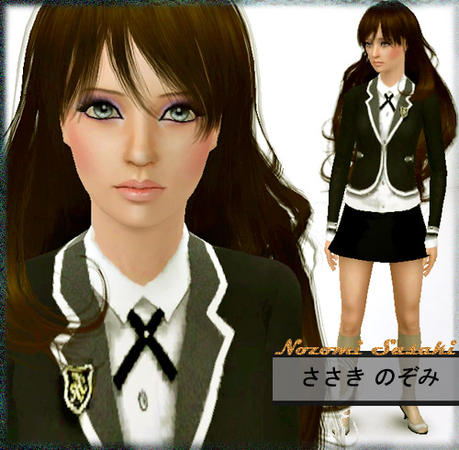 The Sims Resource - Nozomi Sasaki