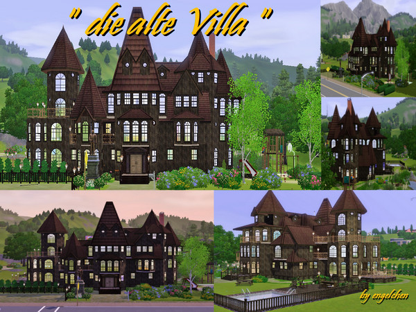 Sims 3 — Die Alte Villa by engelchen1202 — Diese alte Villa wartet nur auf eine neue Familie die es wieder mit Leben