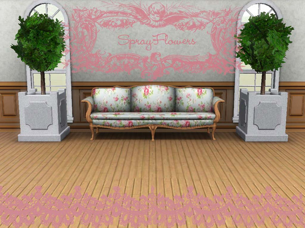 Sims 3 — Cath Kidston - Spray Flowers by haymichele — This is the perfect seamless pattern for your walls, upholstery,
