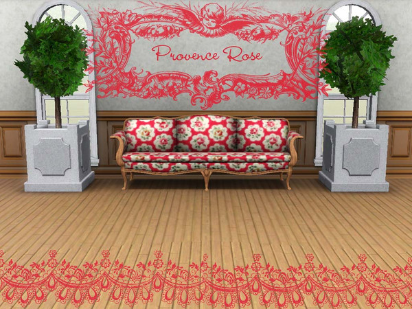 Sims 3 — Cath Kidston - Provence Rose in Pink by haymichele — This is the perfect seamless pattern for your walls,