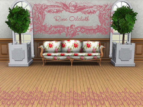 Sims 3 — Cath Kidston - Rose Oilcloth by haymichele — This is the perfect seamless pattern for your walls, upholstery,