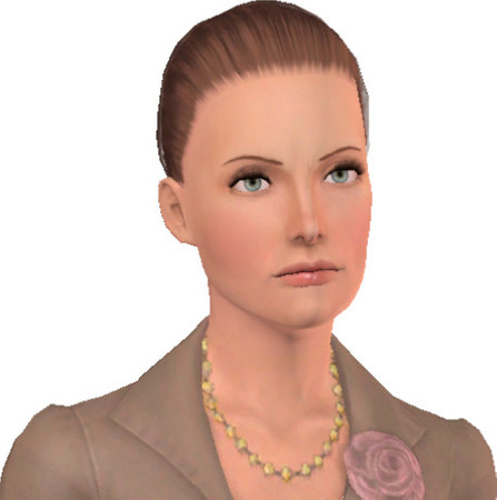 Sims 3 — Carole Bouquet by Tyty30 — Carole Bouquet Sim