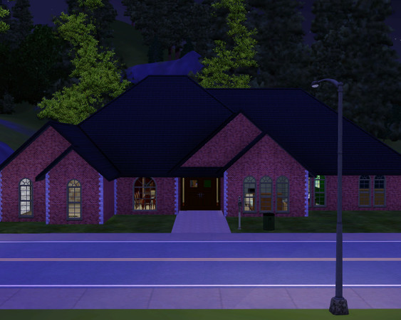Sims 3 — 74 Landgraab Ave by ReesetheBeast — roomy, 4 bedroom home with 3 bathrooms and kitchen with separate dining room