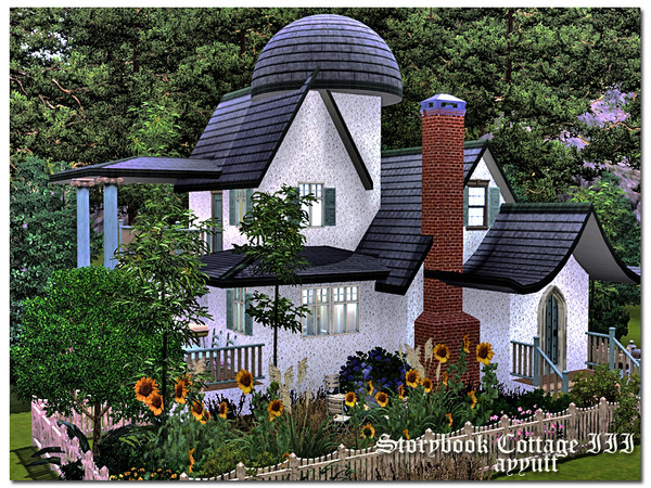Sims 3 — Storybook Cottage III *Furnished* by ayyuff — 20x20 fully furnished