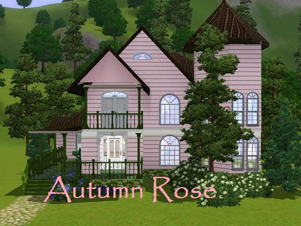 Sims 3 — Autumn Rose by nevermore77 — A beautiful family home, spacious, warm and inviting. Plenty of space around the