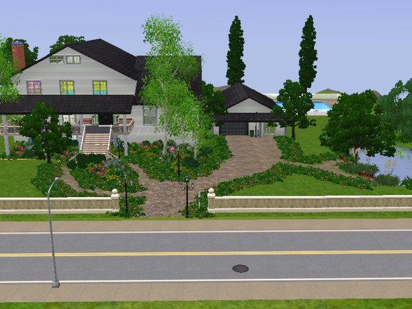 Sims 3 — Lovely, Cozy, Luxury by faeriegrl1221 — This beautiful 4 bedroom, 3 bath, house sits on a lot adorned with large