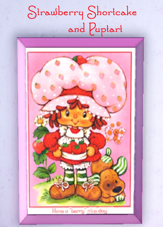 Sims 3 — Strawberry Shortcake Puptart by ataylor69 — Strawberry Shortcake with puptart. by ataylor69