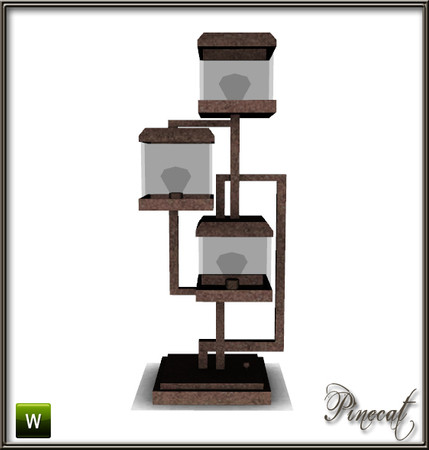 Sims 3 — Acaydia Living Lamp by Pinecat — Acaydia Living Part 3