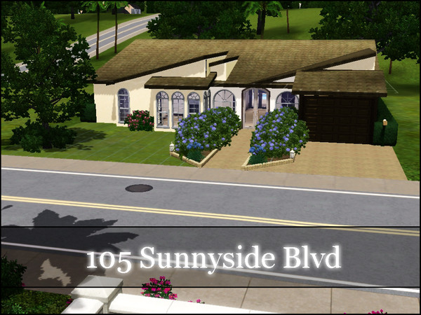 Sims 3 — 105 Sunnyside Blvd by Daivuliux — 