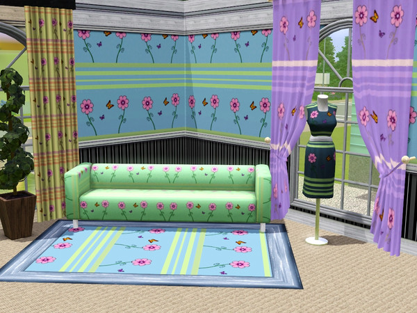 Sims 3 — pink flower by maxi king — 