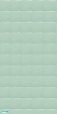 Sims 2 — Tacky British Decor #6 by BadDay — A pale lime green tile for a bathroom or toilet. Easy to wipe clean and tough