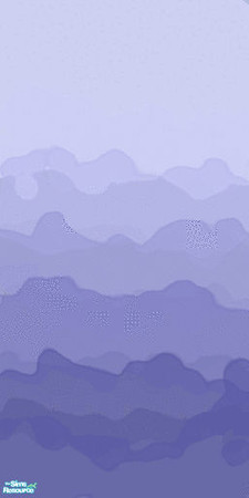 Sims 2 — Water Wall by earthgirluk03 — A relaxing aqua-fantastic wall covering!