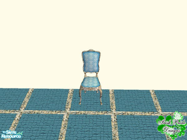 Sims 2 — Blue Granite Kitchen - Dinning Chair by Irish Pride — The Blue Granite Dinning Chair is crafted from blue