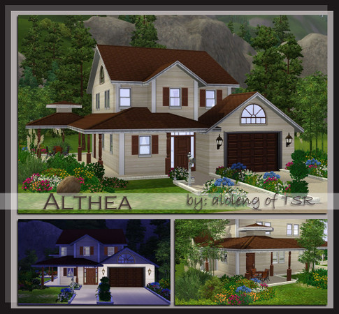 Sims 3 — Althea by aloleng —  WA expansion pack needed.