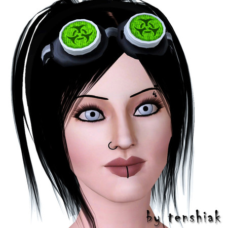 Sims 3 — WhiteOut Lenses by tenshiak — Recolorable, non-default eyes for all ages and both genders.