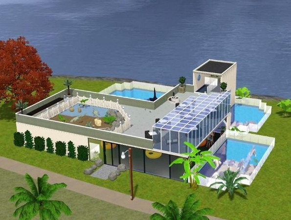 Sims 3 — Our Aquarium by cacasmile — This is an Aquarium....you can come with your family or friends when u have time in