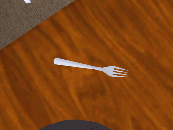 Sims 3 — Fork by lilliebou — Hi :) This fork costs 15 Simoleons and you can find it in Misc. Decor. One part recolorable;