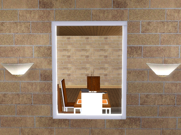 Sims 3 — Rectangular Mirror by lilliebou — Hi! :) This mirror costs 120 Simoleons. One part recolorable, one variation.