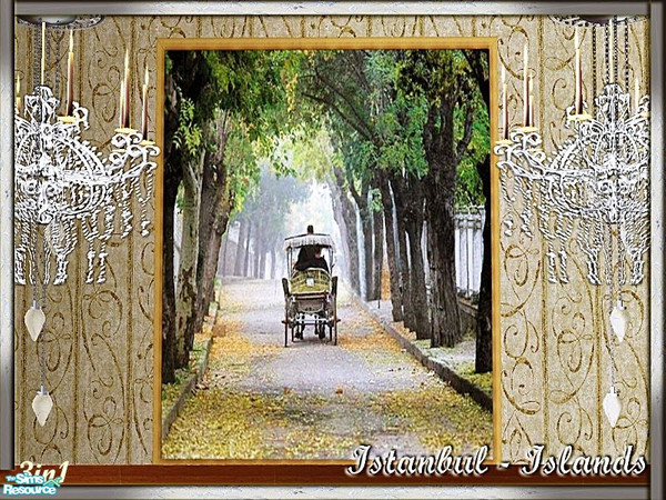 Sims 2 — V# IstanbulWallSet- Islands by vidia — 3in1