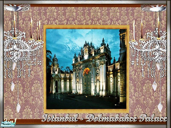 Sims 2 — V# IstanbulWallSet- DolmabahcePalace by vidia — 3in1