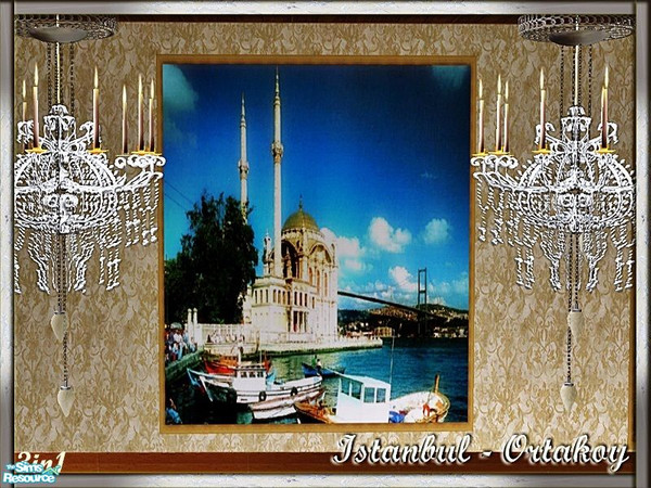 Sims 2 — V# IstanbulWallSet-Ortakoy2 by vidia — 3in1