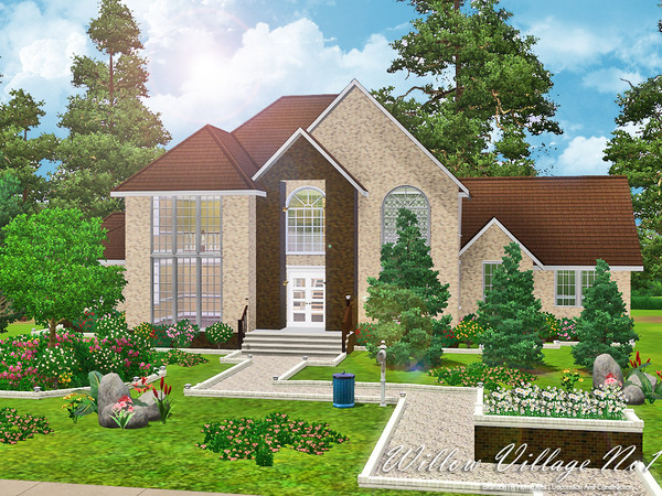 Sims 3 — Willow Village - No 1 by brandontr — BrandonTR at TSR