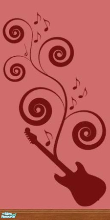 Sims 2 — Guitar wallpaper by ilunka22 — by ilunka22. Enjoy! 