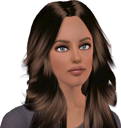 Sims 3 — Irina Sheik by Irenat — Irina Sheik is a Russian fashion model, Victoria's Secret angel. Skin by peggyzone; Face