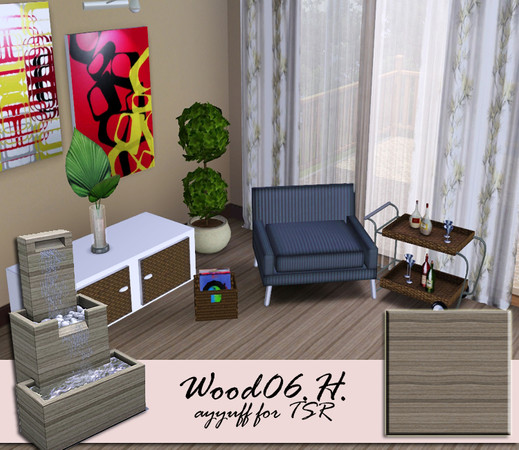 Sims 3 — Wood06_H. by ayyuff — 