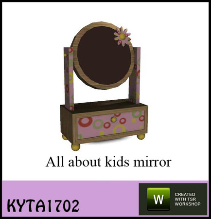 Sims 3 — Kids mirror by Kyta1702 — a small mirror.