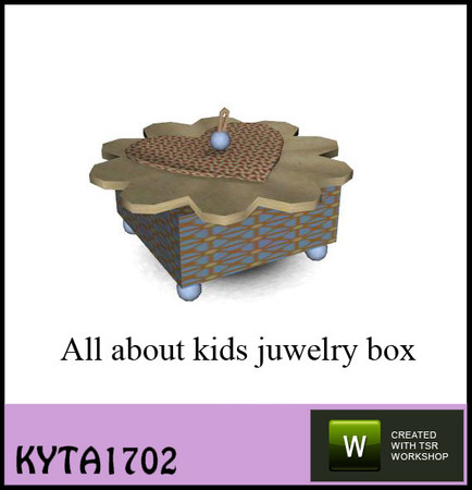 Sims 3 — jewelry box by Kyta1702 — a smal box for juwelry.