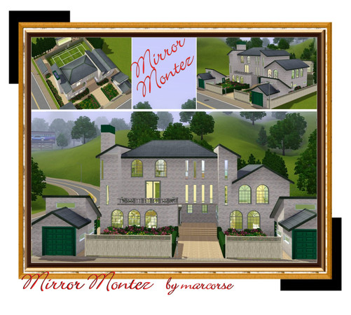 Sims 3 — Mirror Montez by marcorse —  Back in the 1950's Montez Montgomery was a star on the international tennis