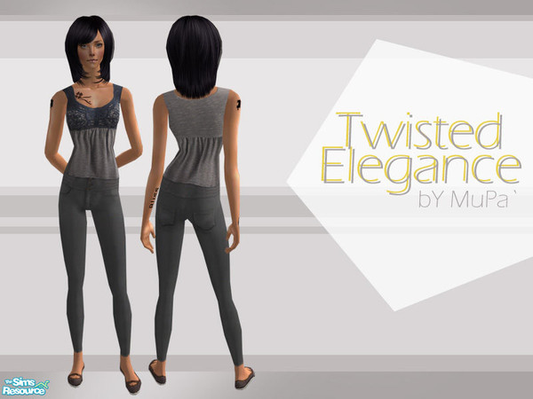 Sims 2 — Twisted Elegance by miraminkova — New set :) I hope you like it!