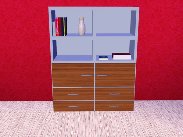 Sims 3 — Teenroom Chloe Decoshelf by CaliDea — Decoshelf Chloe (with Slots)