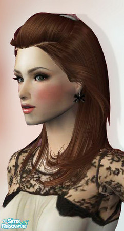Sims 2 — Retro Earrings - Noeud by haiduong — Enjoy.