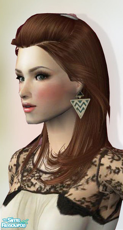 Sims 2 — Retro Earrings - New Age by haiduong — Enjoy.