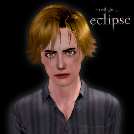 Sims 3 — Jasper Whitlock by Irenat — Jasper Whitlock (Jackson Rathbone) from The Twilight Saga: Eclipse. Skin by