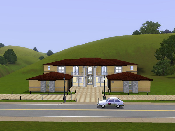Sims 3 — La Mejanelle 9 by zooks — La Mejanelle 9. A very large villa featuring 4 bedrooms, a masters suite with masters