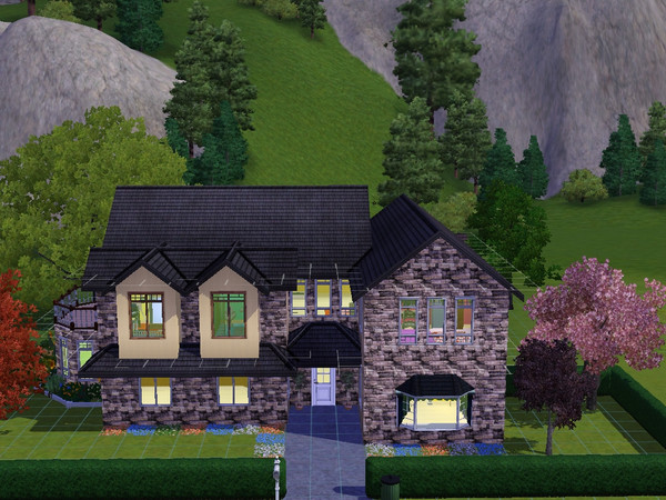 Sims 3 — Nr. 3 Maple Lane by darklily429 — A Modern Home, perfect for a growing family, including; Pool, 2 bedrooms, a